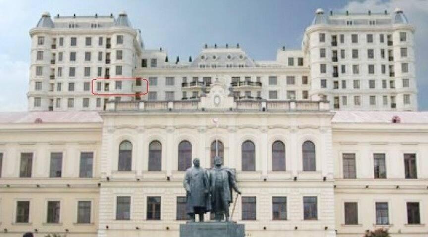 Parilament On Rustaveli 4 Rooms Tiflis Dış mekan fotoğraf